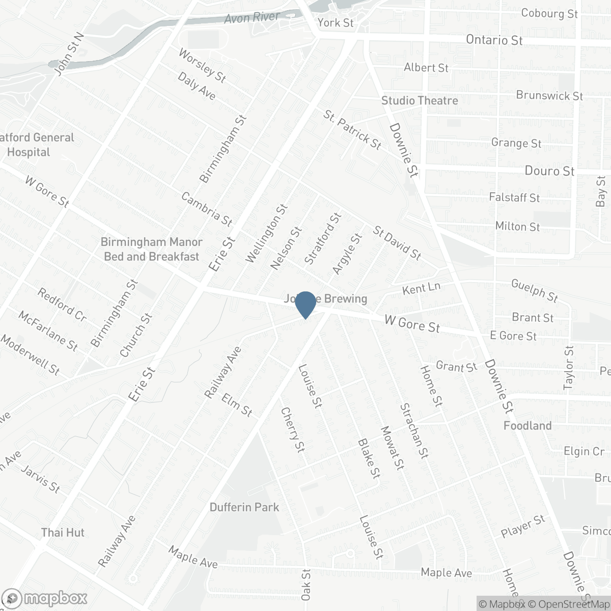 166 WEST GORE STREET, Stratford, Ontario N5A 1K5